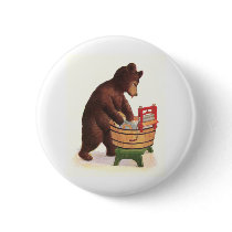 Teddy Bear Does the Laundry Pins