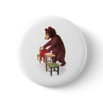 Teddy Bear Irons Clothes Pin