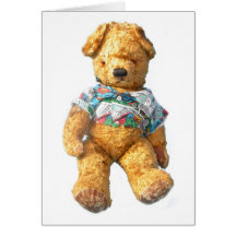 Teddy Bear - Krumble Greeting Cards