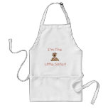 Teddy Bear Little Sister Tshirts and Gifts Aprons