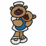 Teddy Bear Nurse Embroidered Shirt
