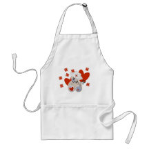 Teddy Bear Nurse Love Tshirts and Gifts Aprons