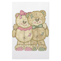 Teddy Bear Pair - Original Colours