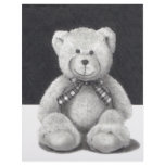 TEDDY BEAR: PENCIL ART: REALISM letterhead