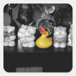 'Teddy Bear Picnic' Rubber Duck Stickers