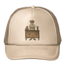Teddy Bear School Teacher Trucker Hats