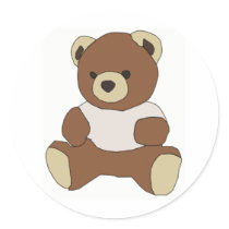 Teddy Bear Sticker