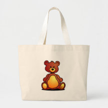 Teddy Bear Tote Bags