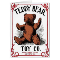 teddy bear toy cards