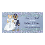 Teddy Bear Wedding Save The Date Personalized Photo Card