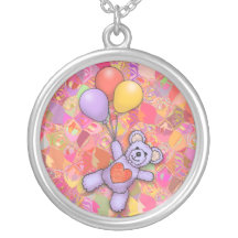 Teddy Bear with Heart Custom Jewelry