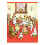 Teddy Bears Gather Round Postcard