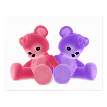Teddy Bearz Postcard