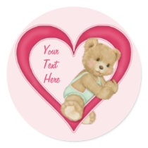 Teddy Heart - Customize text area