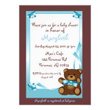 teddy.invite.ai, Please join us for a baby show...