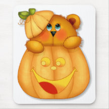 Teddy Pumpkin Mousepad