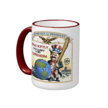 Teddy Roosevelt 1904 Campaign Mug