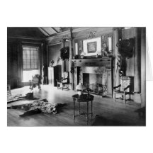 Teddy Roosevelt's Hunting Room, 1905 Cards