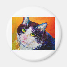 Teddy the Cat signed Magnets