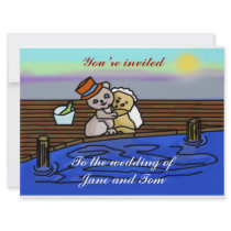 Teddy Wedding Invites