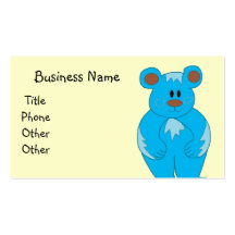 Teddybear Business Card