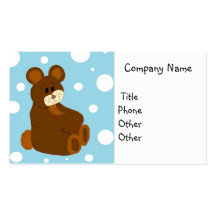 Teddybear Business Card