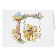 Teddybear Greeting Card