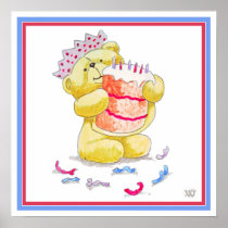 Teddybear´s Birthday Posters