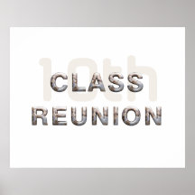 TEE 10th Class Reunion Posters