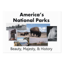 TEE America's National Parks Business Card Template
