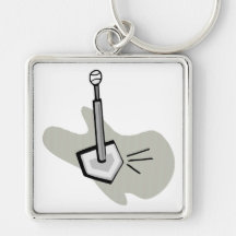 Tee Ball Keychain