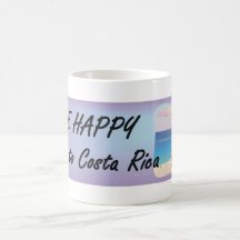 TEE Be Happy Costa Rica Coffee Mugs