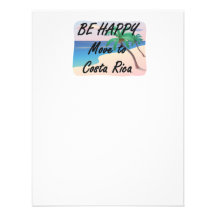 TEE Be Happy Costa Rica Personalized Announcement