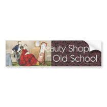 TEE Beauty Shop Retro Bumper Sticker