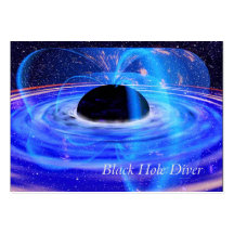 TEE Black Hole Diver Business Card Templates