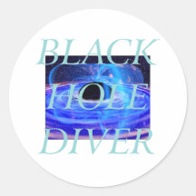 TEE Black Hole Diver Sticker
