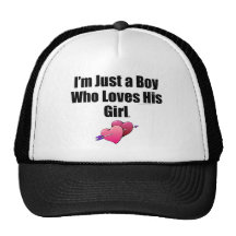 TEE Boy Loves Girl Mesh Hat