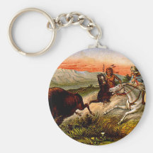 TEE Buffalo Chase Key Chain