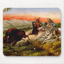 TEE Buffalo Chase Mousepads