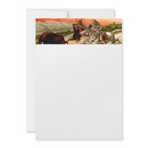 TEE Buffalo Chase Personalized Invitations