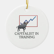 TEE Capitalist in Training Christmas Ornaments