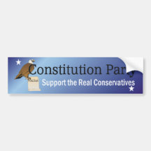 TEE Constitution Party Bumper Sticker