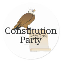 TEE Constitution Party Stickers