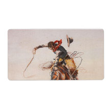 TEE Cowboy Life Custom Shipping Label