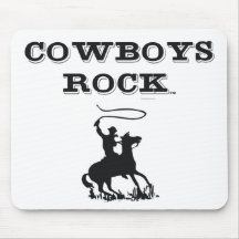 TEE Cowboys Rock Mousepad