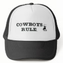 TEE Cowboys Rule hats