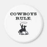 TEE Cowboys Rule Refrigerator Magnets