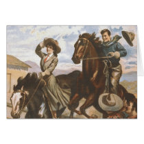 TEE Cowgirl Old School Cards