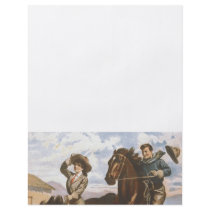 TEE Cowgirl Old School Personalized Flyer