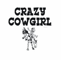 TEE Crazy Cowgirl